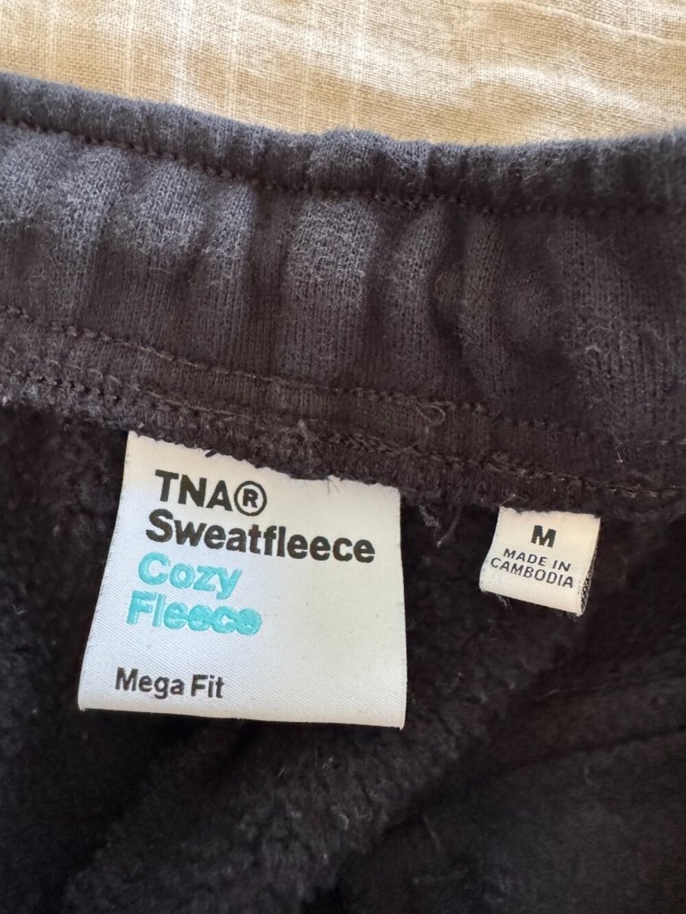 Aritzia TNA Cozy Sweatfleece Mega Cargo Sweatpant - Picture 6 of 12